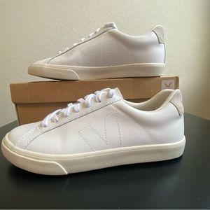 Veja Esplar Men’s Leather White Sneakers 8